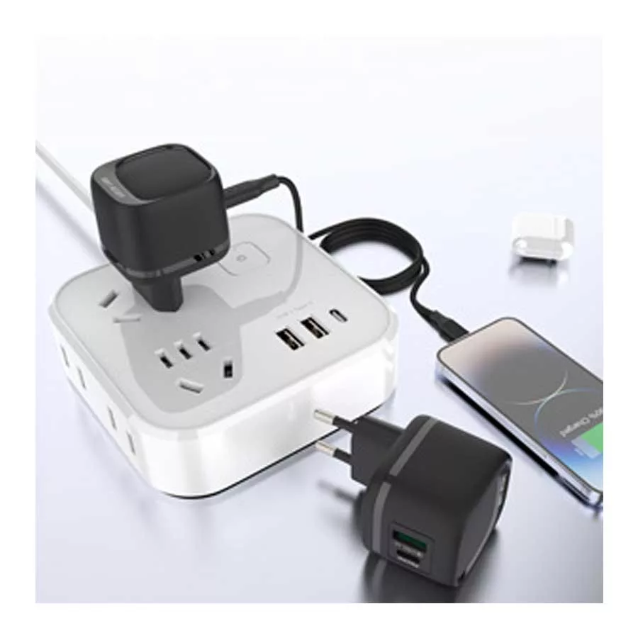 شارژر دیواری 20 وات گرین لاین مدل PD20W+QC  Gl-W21B