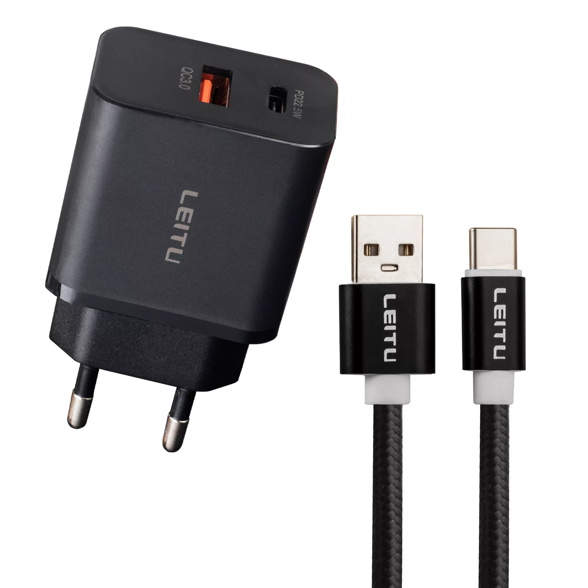 شارژر دیواری 22.5 وات لیتو مدل LH-32 به همراه کابل تبدیل USB-C شارژر دیواری 22.5 وات لیتو مدل LH-32 به همراه کابل تبدیل USB-C
