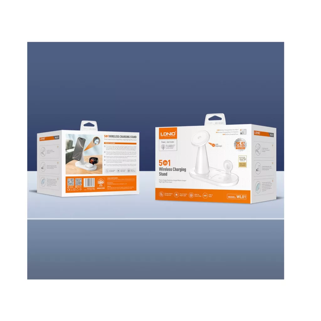 شارژر بی سیم الدینیو مدل WL01