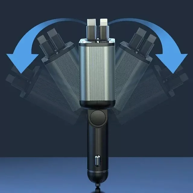 شارژر فندکی گرین لاین مدل Retractable