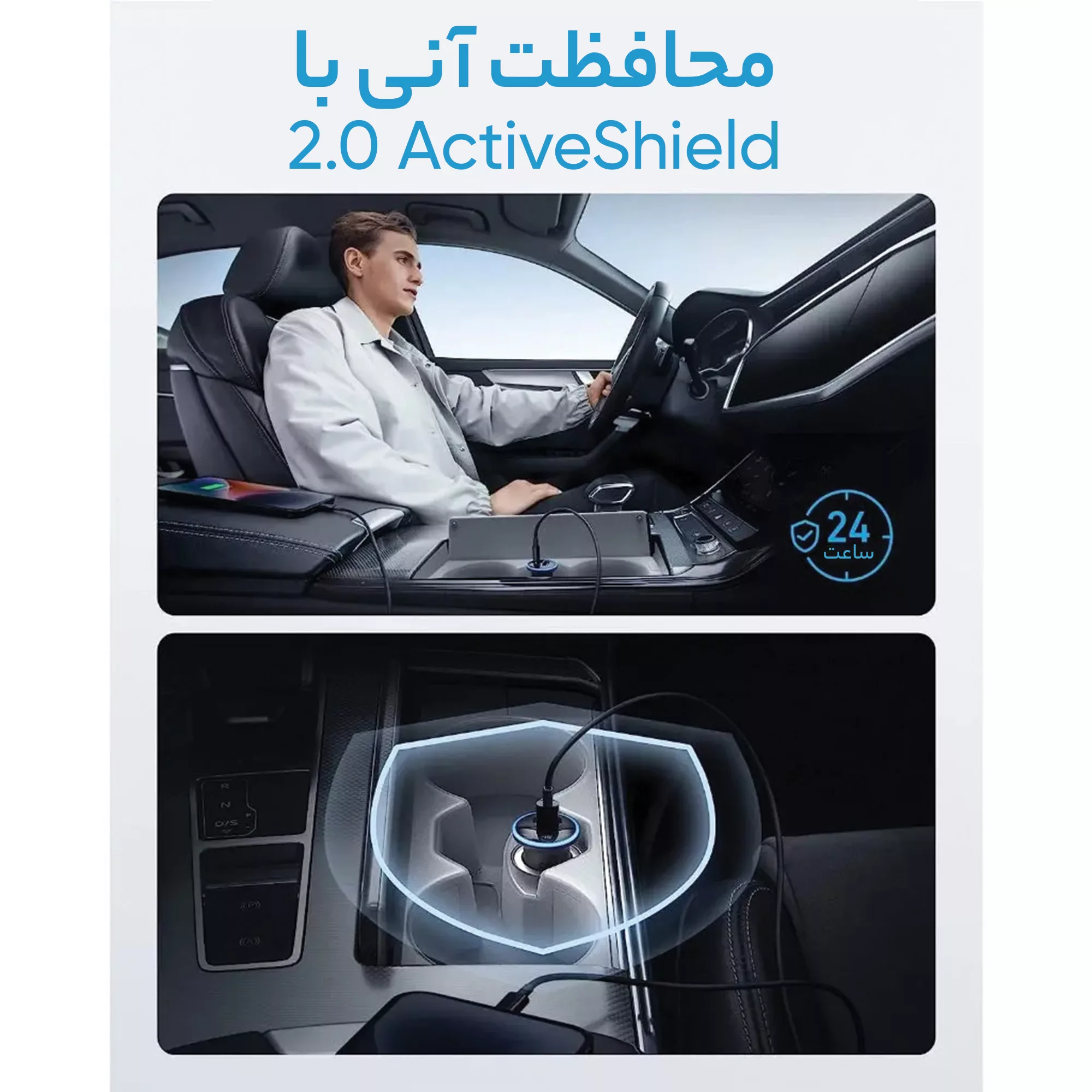 شارژر فندکی 52.5 وات انکر مدل A2735