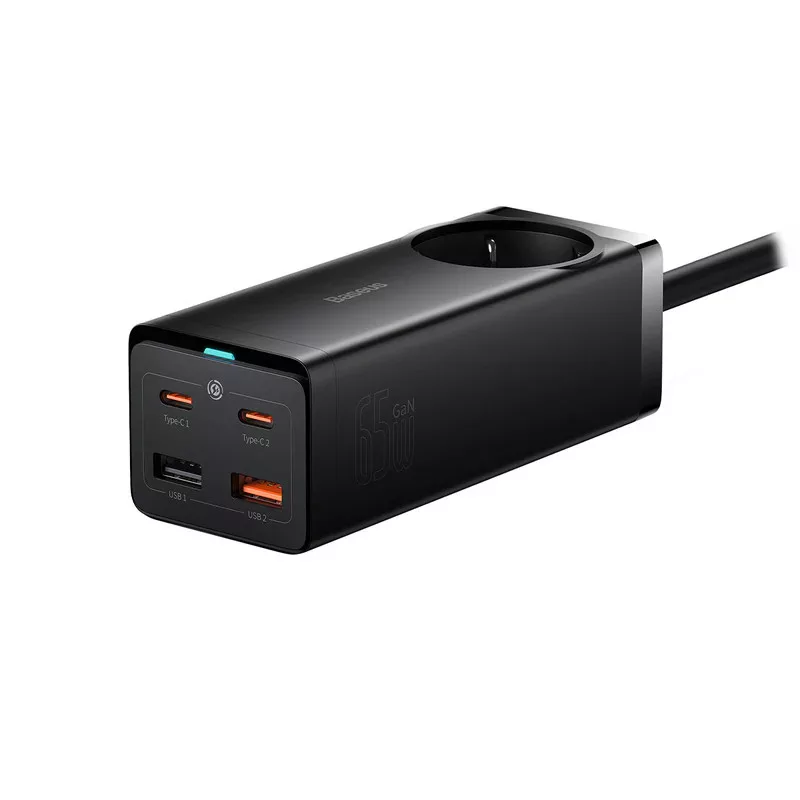 شارژر رومیزی 65 وات بیسوس مدل PSZM000901