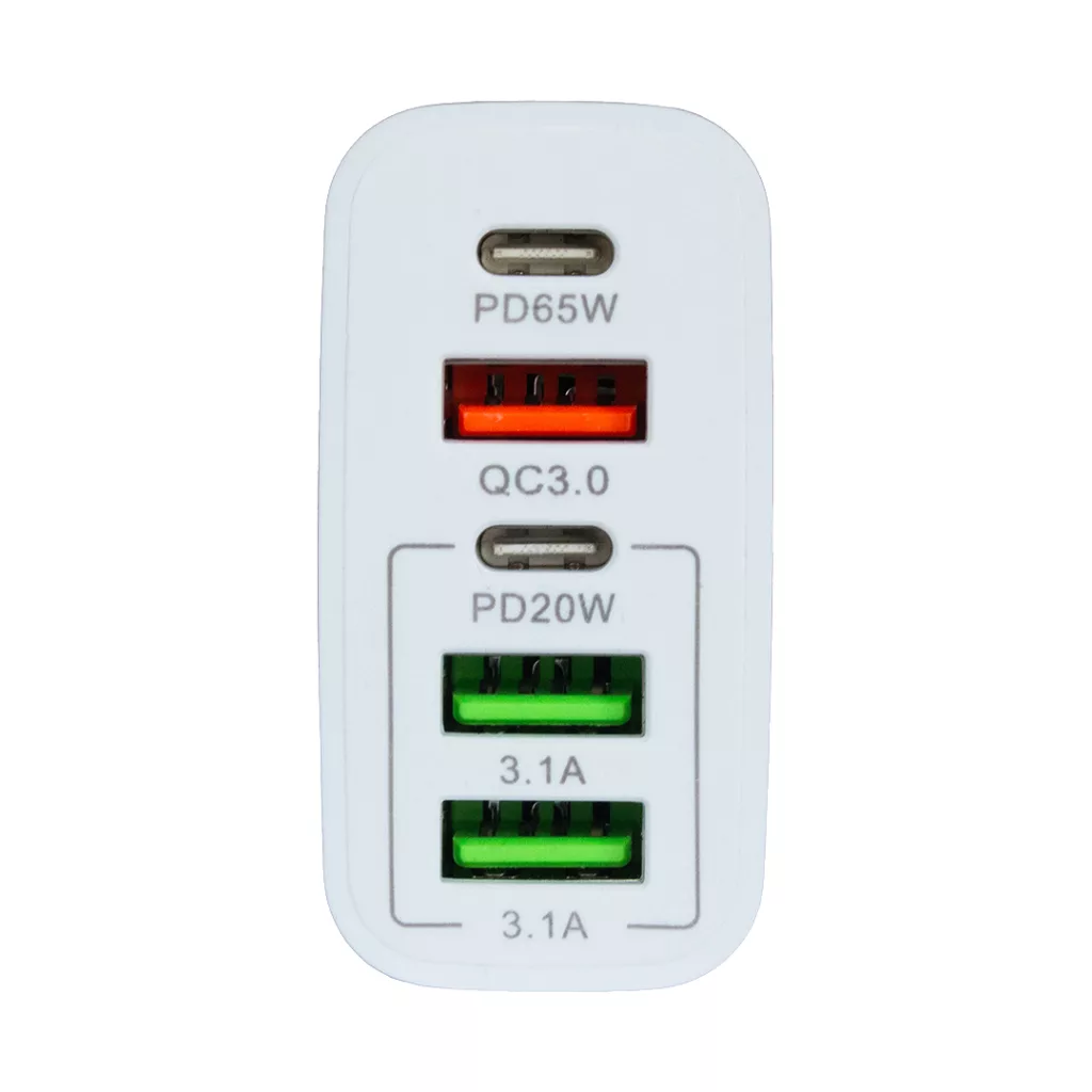 شارژر دیواری 120 وات 5 پورت مدل AR-PD02