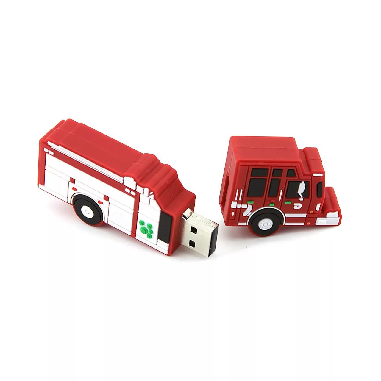 فلش مموری طرح ماشین آتش نشانی مدل UL-Firetruck ظرفیت 8 گیگابایت