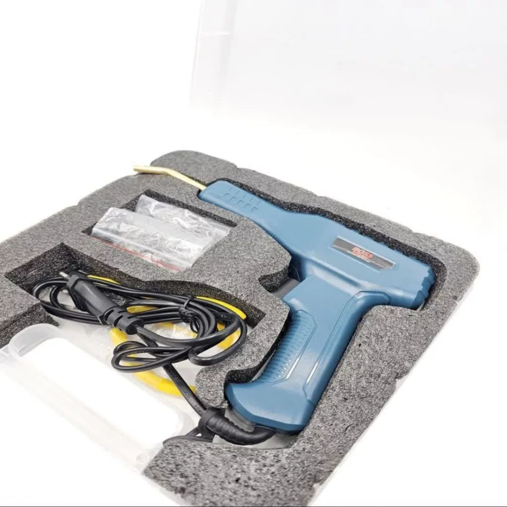 تفنگ جوش پلاستیک باس مدل 200W مجموعه 7 عددی