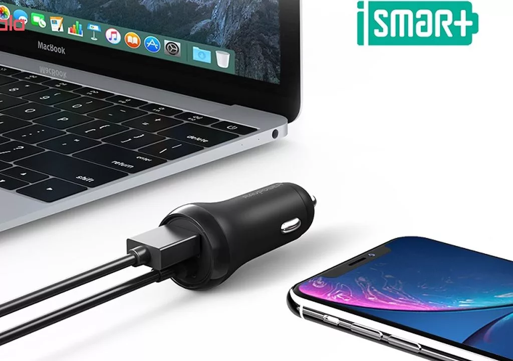 شارژر فندکی راو پاور مدل RP-PC091