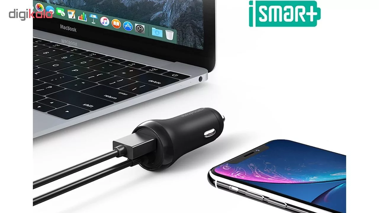 شارژر فندکی راو پاور مدل RP-PC091