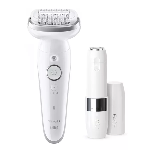 اپیلاتور براون مدل SES9-341 به همراه ماشین اصلاح صورت براون مدل FS1000