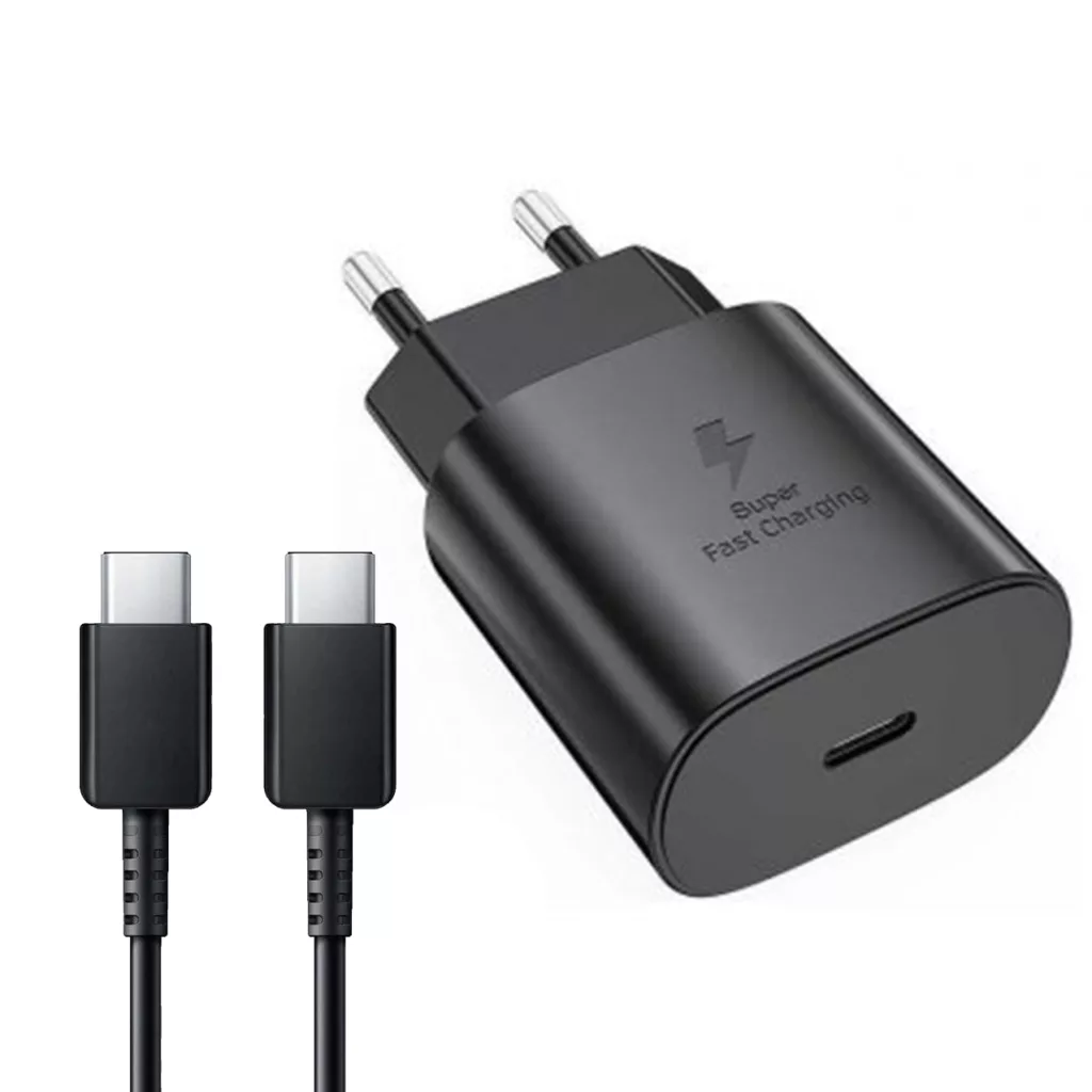 شارژر دیواری 25 وات کوکلاسیک مدل Galaxy – A73 به همراه کابل تبدیل USB-C