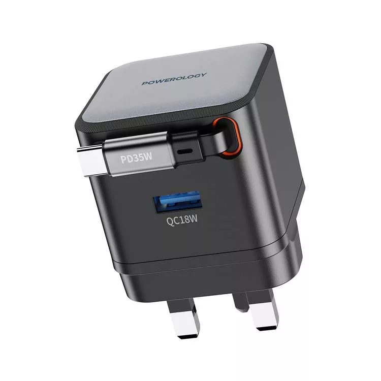 شارژر ۳۵ وات پاورولوجی مدل pwc032