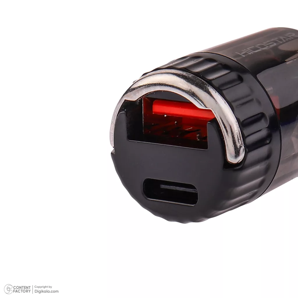 شارژر فندکی 36 وات دو پورت هایکواستار مدل HS-CC24