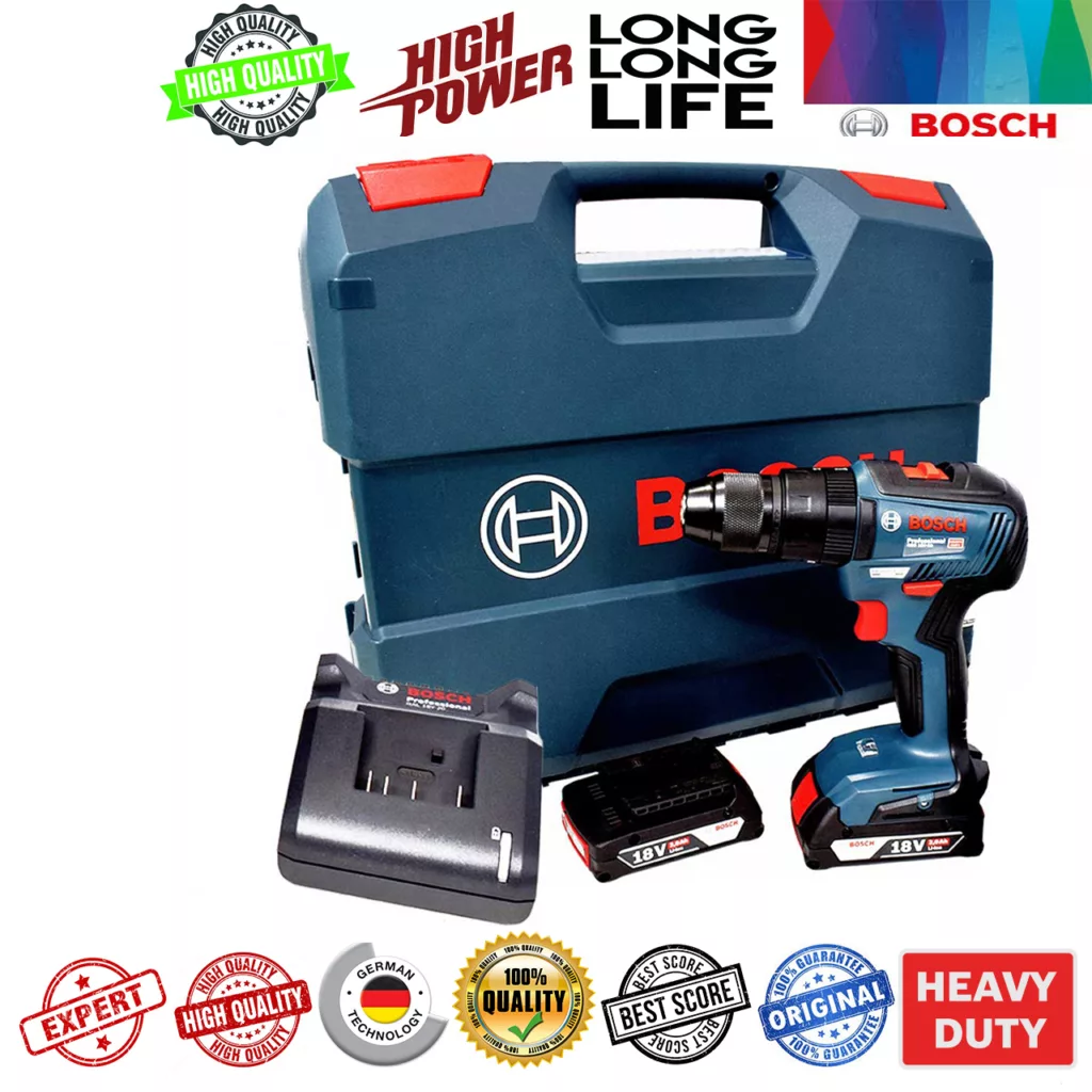 پیچ گوشتی شارژی ضربه ای بوش مدل فوق هوشمند بدون ذغال GSB 18V-50 Brushless