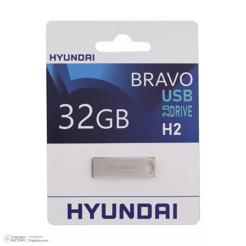 فلش مموری هیوندای مدل H2 USB2.0 ظرفیت 32 گیگابایت
