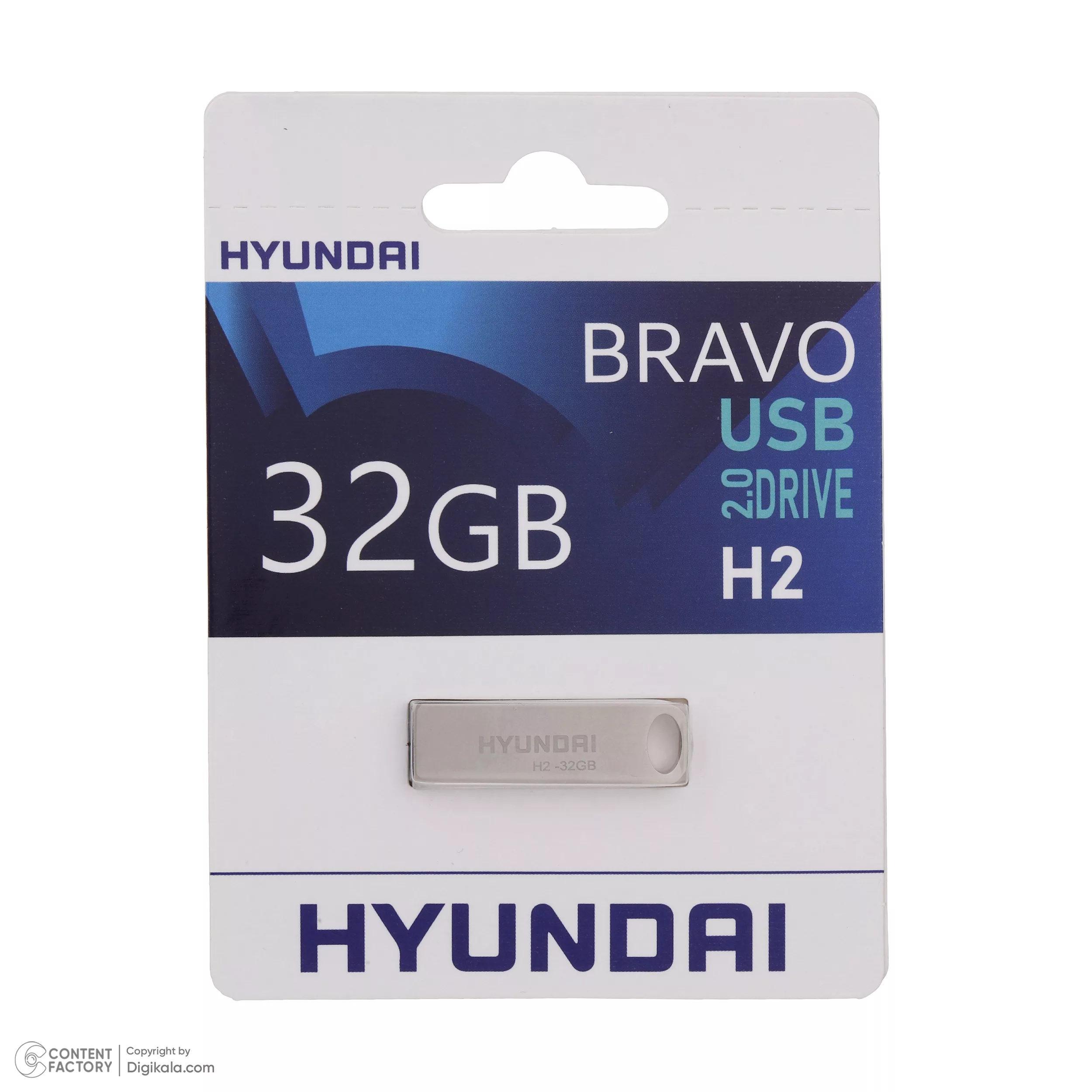 فلش مموری هیوندای مدل H2 USB2.0 ظرفیت 32 گیگابایت