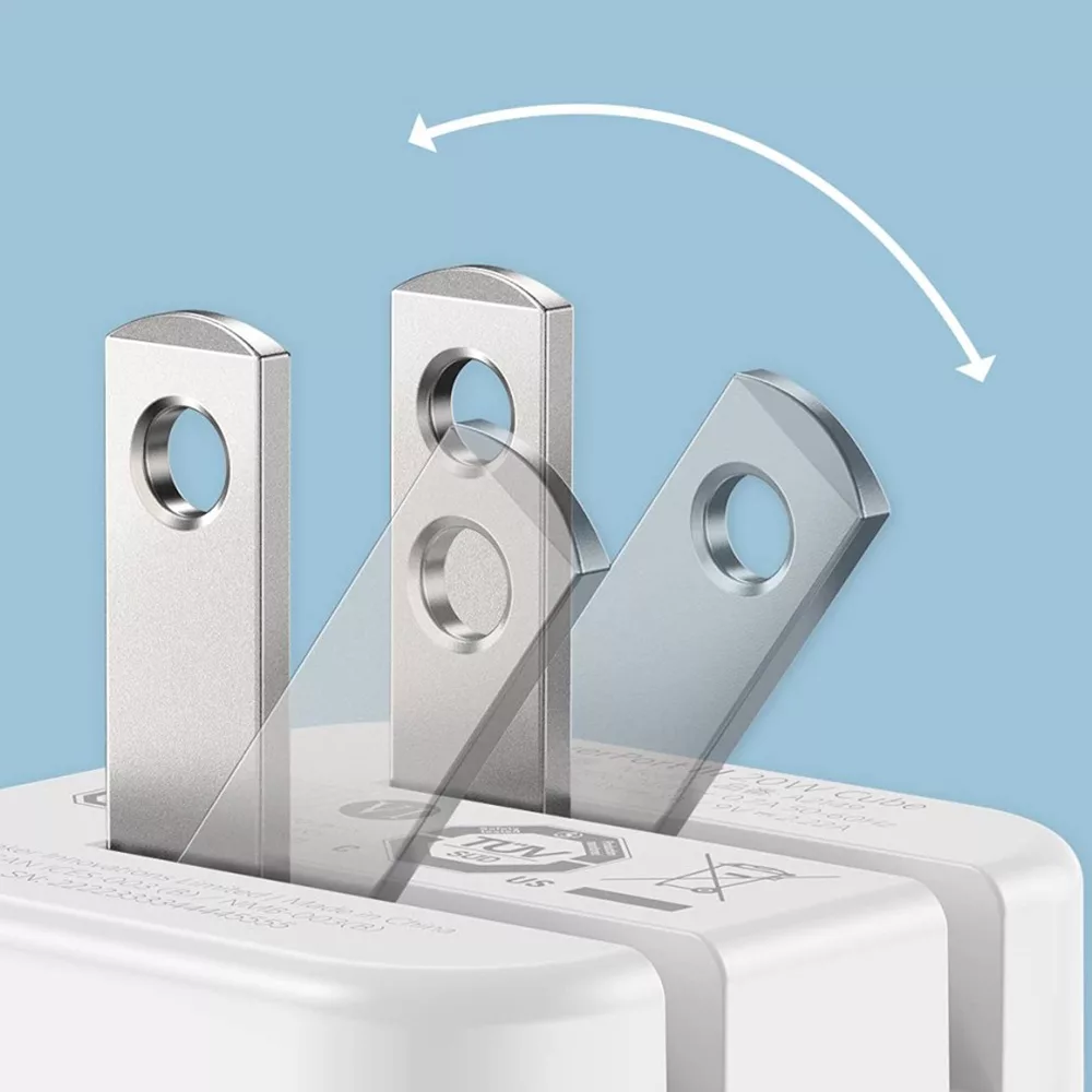 شارژر دیواری 20 وات انکر مدل PowerPort III 20W Cube