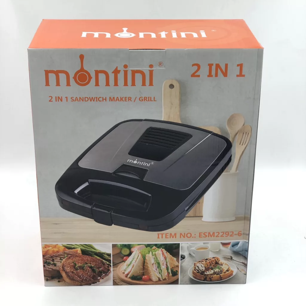 ساندویچ‌ساز چهار خانه مونتینی مدل ESM2292-6