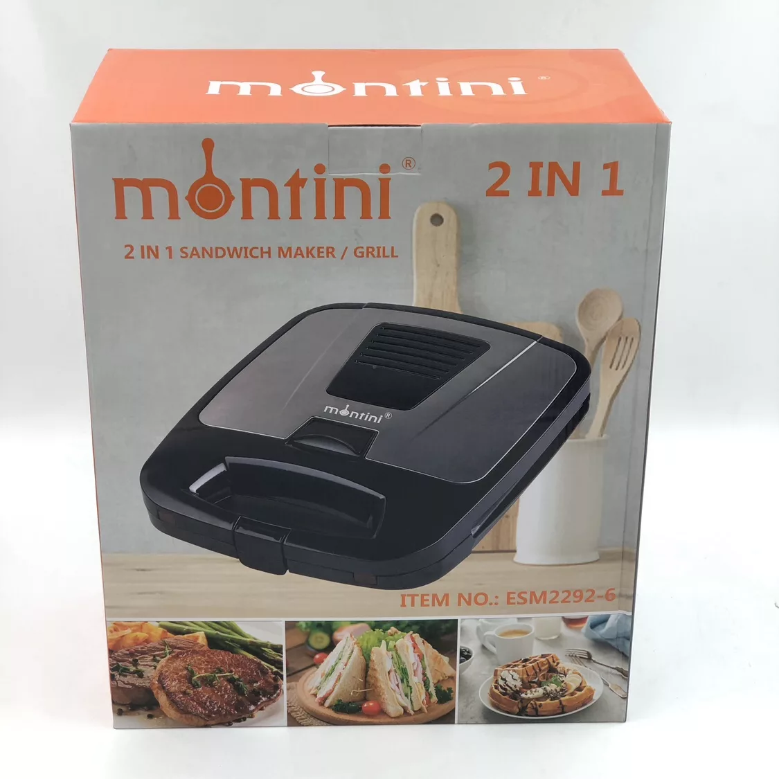 ساندویچ‌ساز چهار خانه مونتینی مدل ESM2292-6