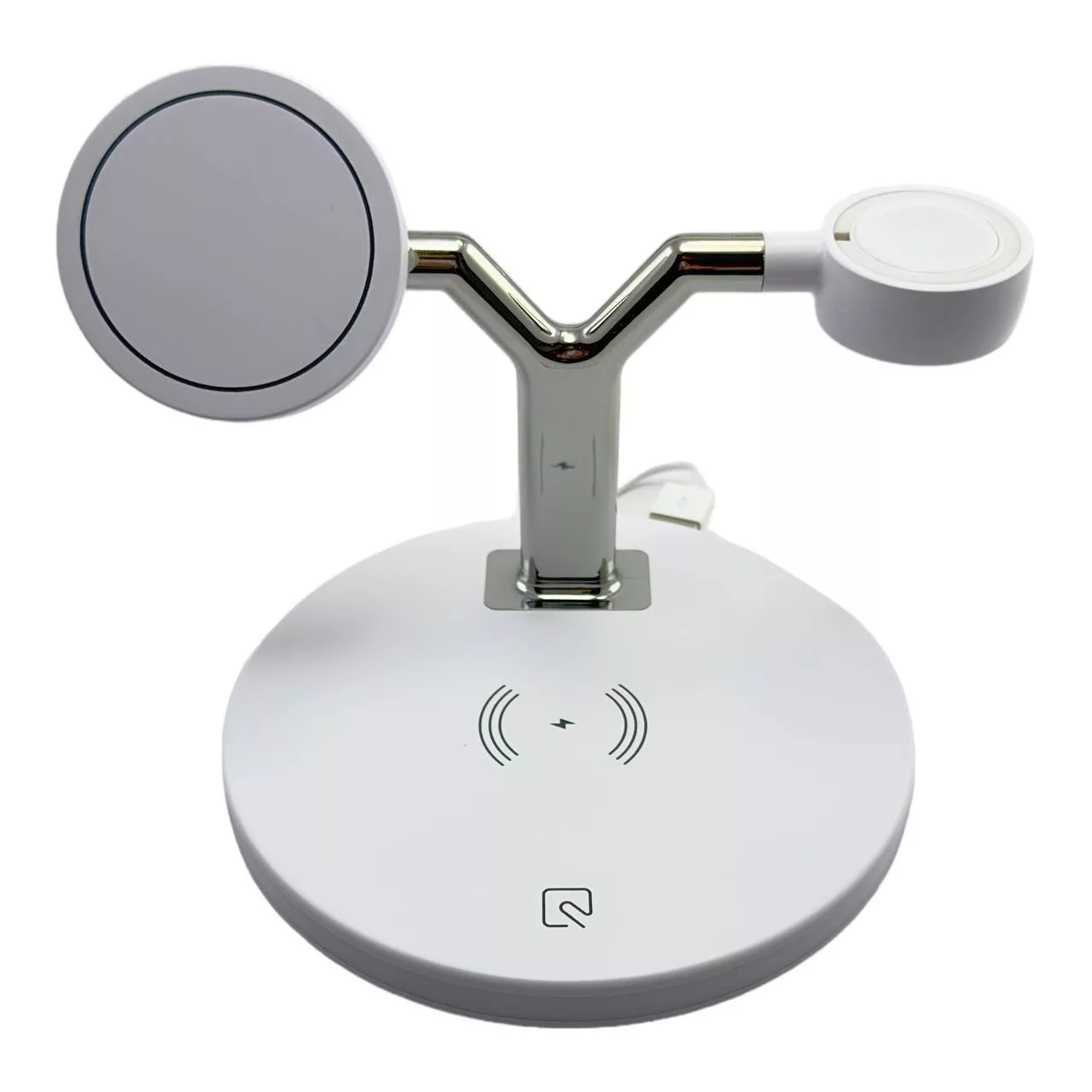 شارژر رومیزی کد12 مدل وایرلس Wireless Charging Station 3 in 1