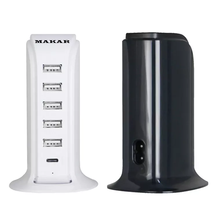 آداپتور شارژ 6 پورت ماکار مدل 6Port- MultiTowerCharger