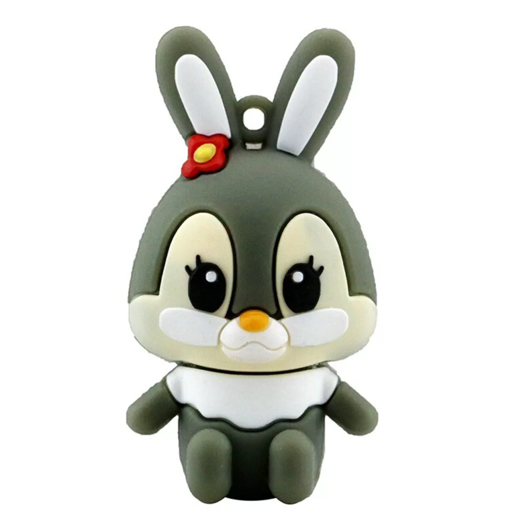 فلش مموری طرح خرگوش نشسته مدل UL-rabbit02 ظرفیت 16 گیگابایت