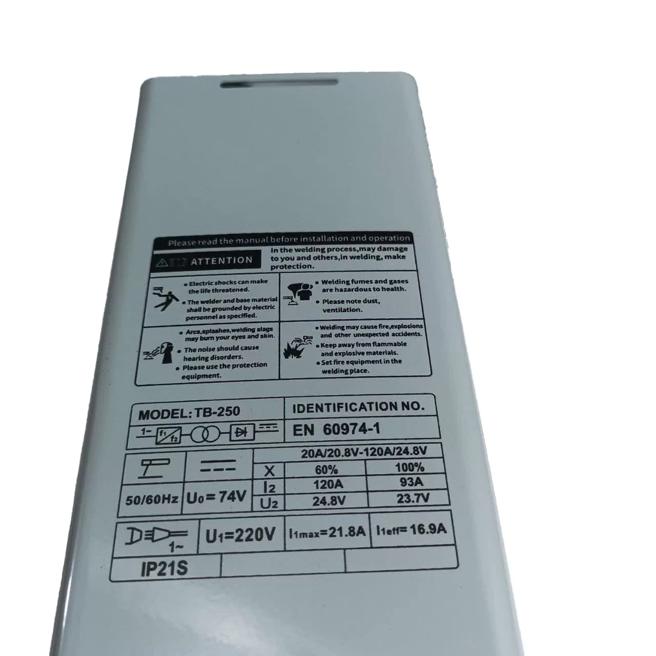 اینورتر جوش 150 آمپر ادون مدل TB-250