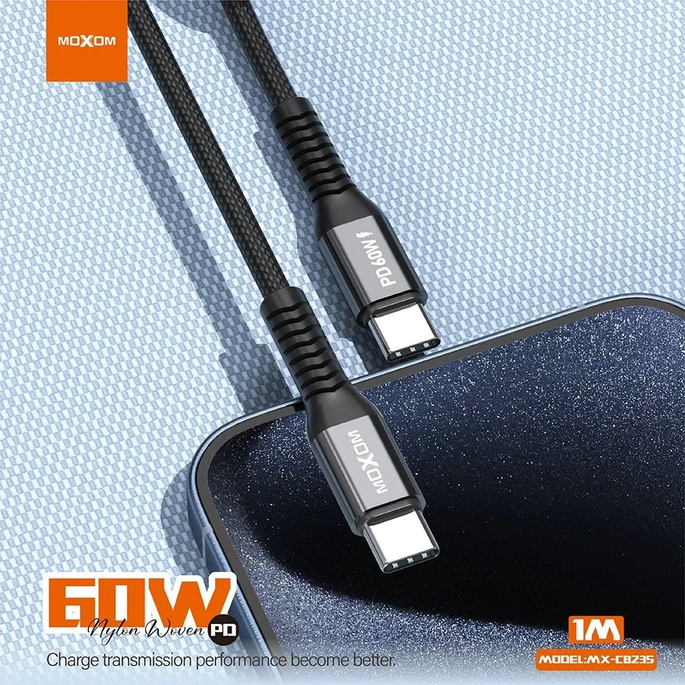 شارژر دیواری 45 موکسوم مدل S24 ULTRA به همراه کابل USB-C