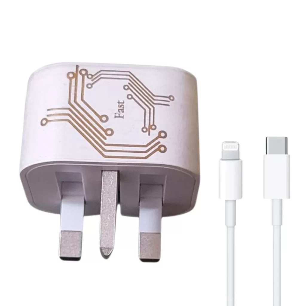 شارژر دیواری 20 وات مدل iph p45 به همراه کابل لایتنینگ