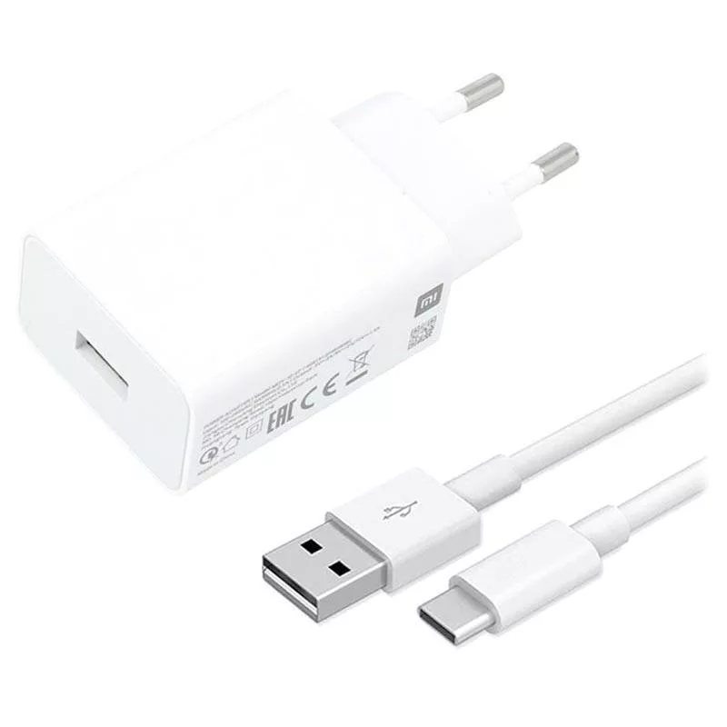 شارژر دیواری شیائومی مدل 22.5 واتی به همراه کابل usb-c