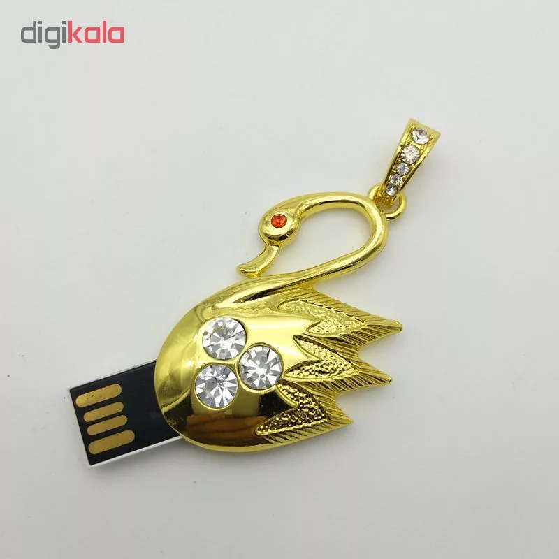 فلش مموری طرح قو مدل UJ-019 ظرفیت 16 گیگابایت