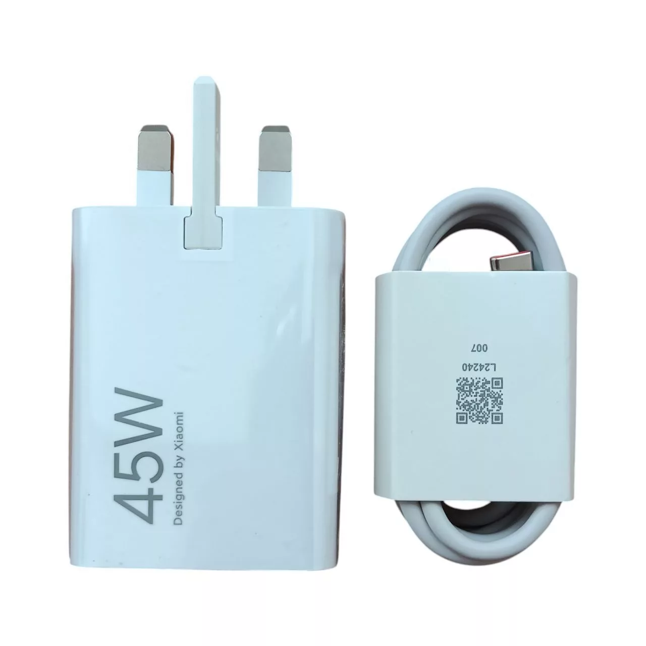 شارژر دیواری ۴۵ وات مدل MDY-17-EG به همراه کابل USB-C