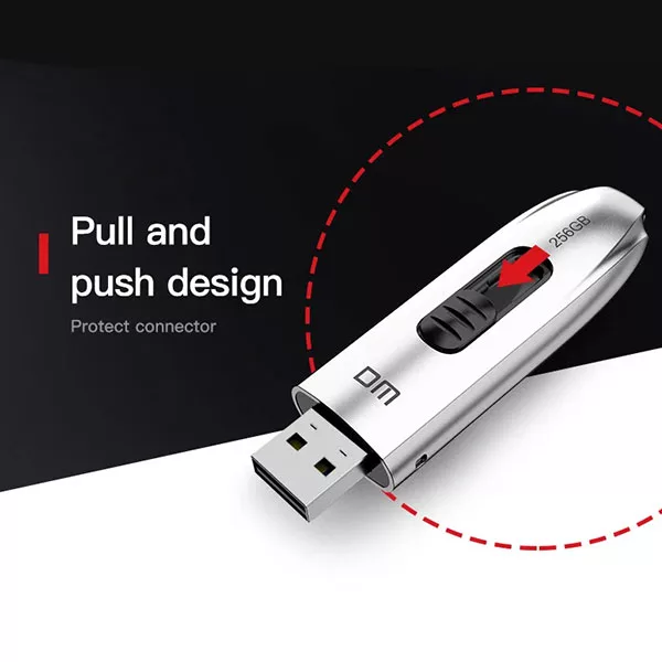 فلش مموری دی ام USB3.1 مدل FS220 ظرفیت 128 گیگابایت