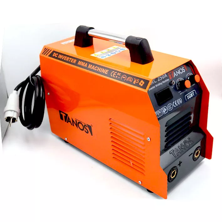 دستگاه جوش اینورتر 250 آمپر تانوس مدل IGBT250