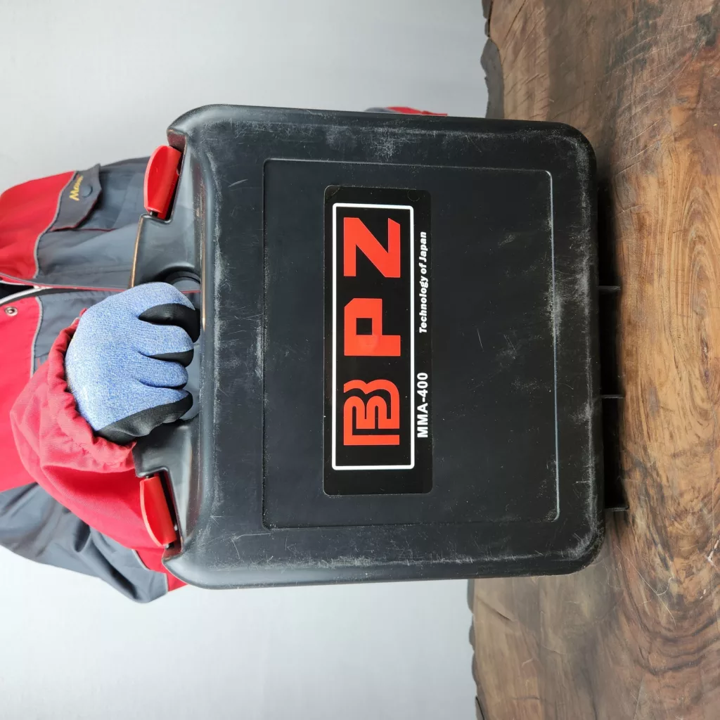 دستگاه جوش تفنگی 400 آمپر صنعتی بی پی زد کد 100230