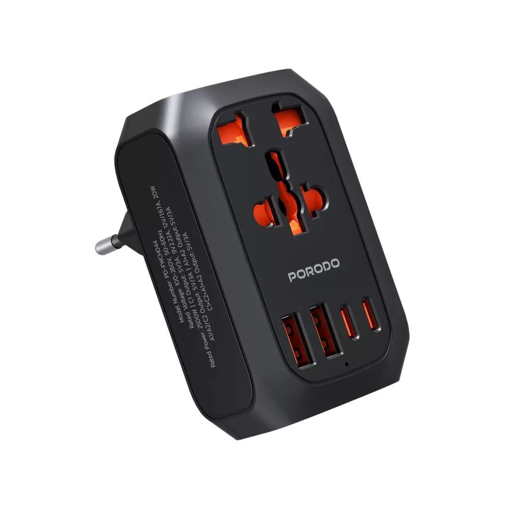 آداپتور شارژر پرودو مدل PD-FWCH044UK