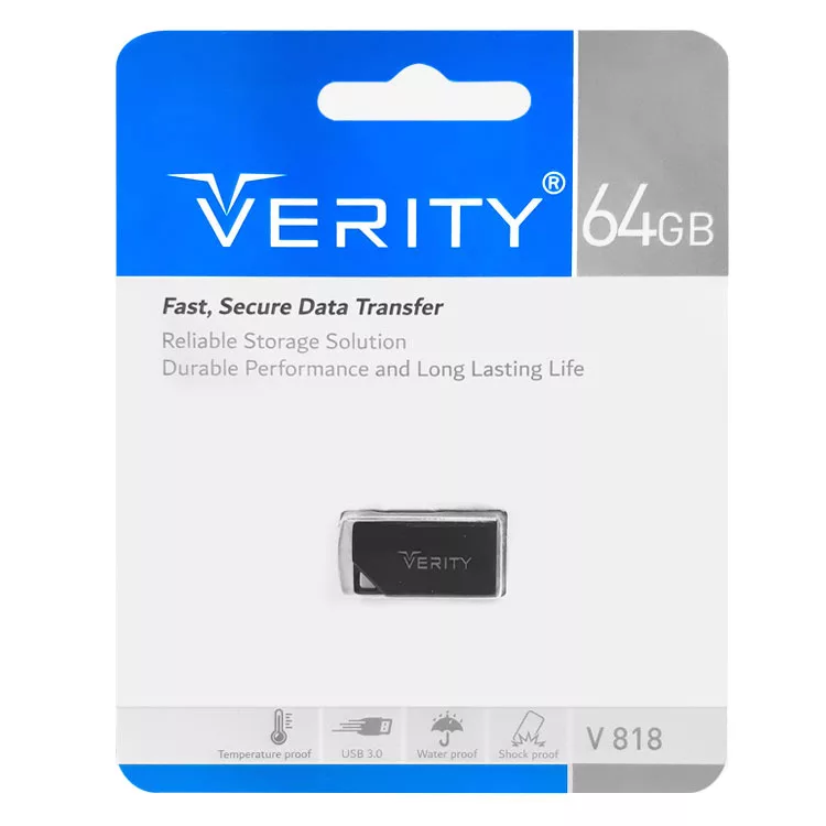 فلش مموری وریتی مدل V818 USB3.0 ظرفیت 64 گیگابایت