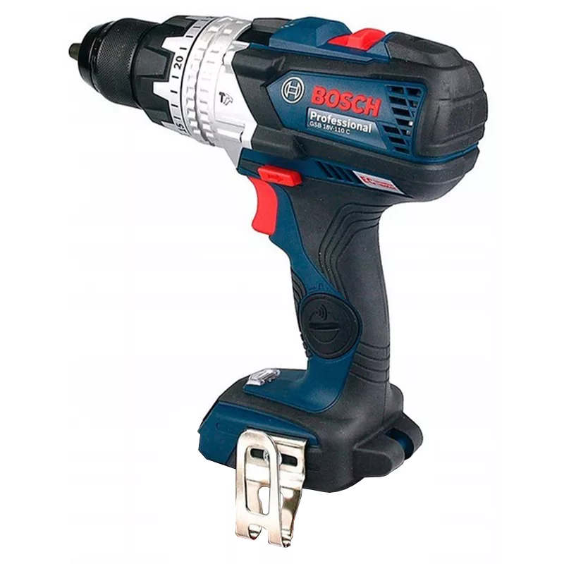 دریل پیچ گوشتی شارژی چکشی 18 ولت بوش مدل  ( GSB 18V-110 C Brushless ( Without battery and charger