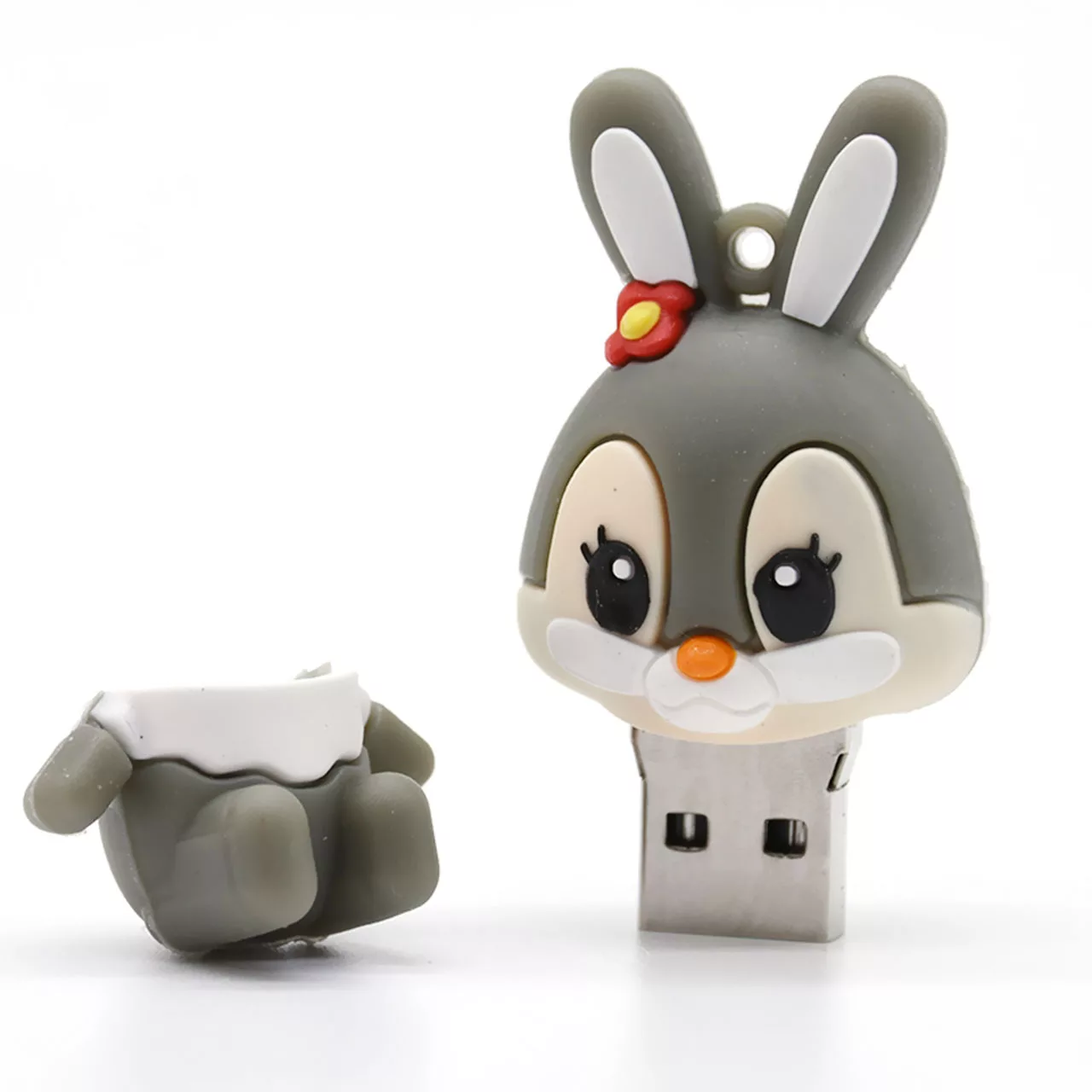 فلش مموری طرح خرگوش نشسته مدل UL-rabbit02 ظرفیت 16 گیگابایت