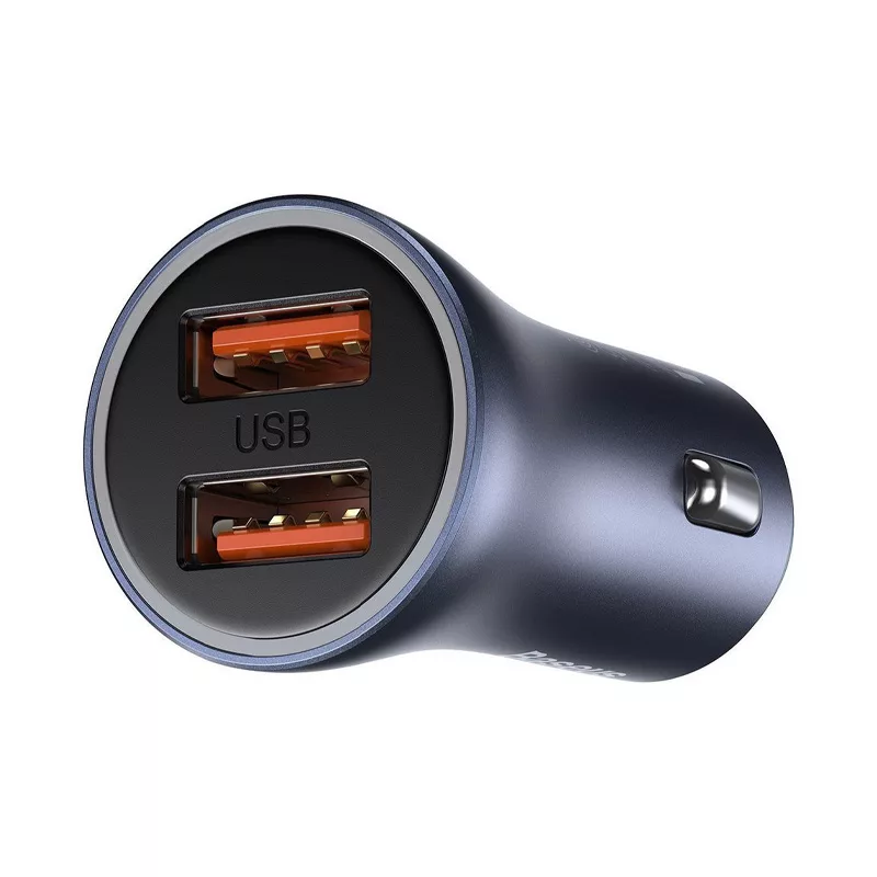 شارژر فندکی باسئوس  مدل TZCCJD-40W به همراه کابل تبدیل USB-C