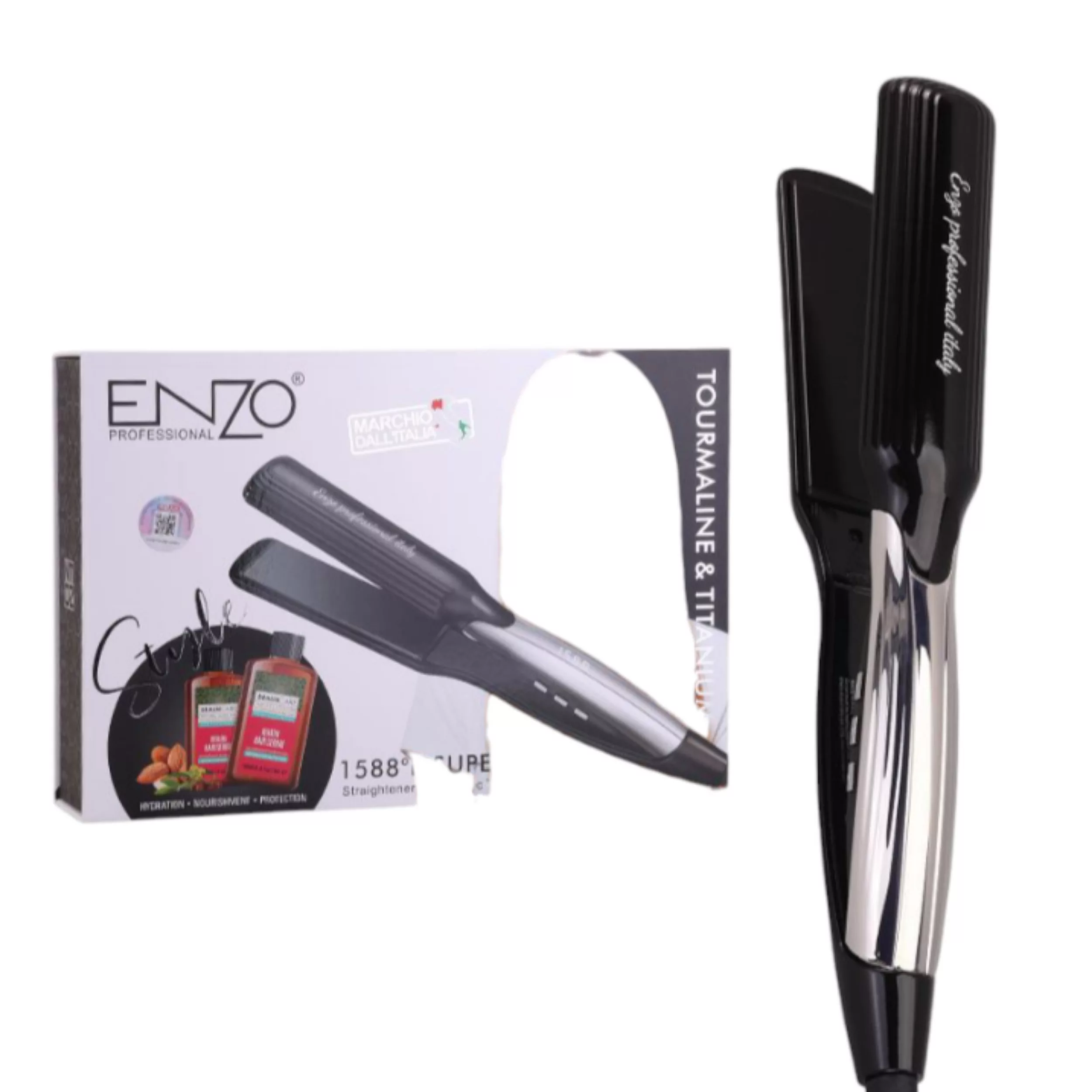 اتو و حالت‌دهنده‌ی مو حرفه ای انزو پروفیشینال مدل EN-3217