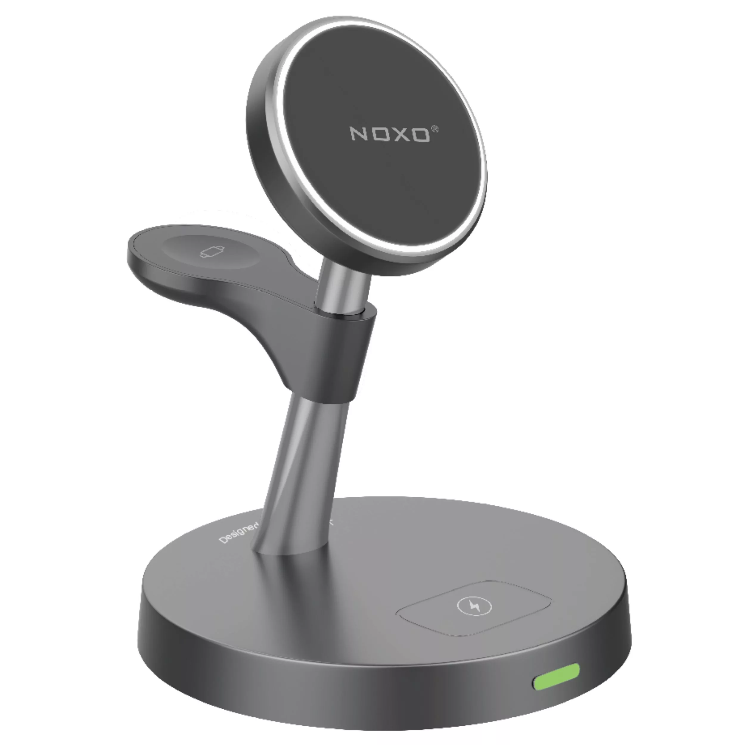 پایه نگهدارنده و شارژر بی سیم مغناطیسی نوکسو مدل WCHN-2
