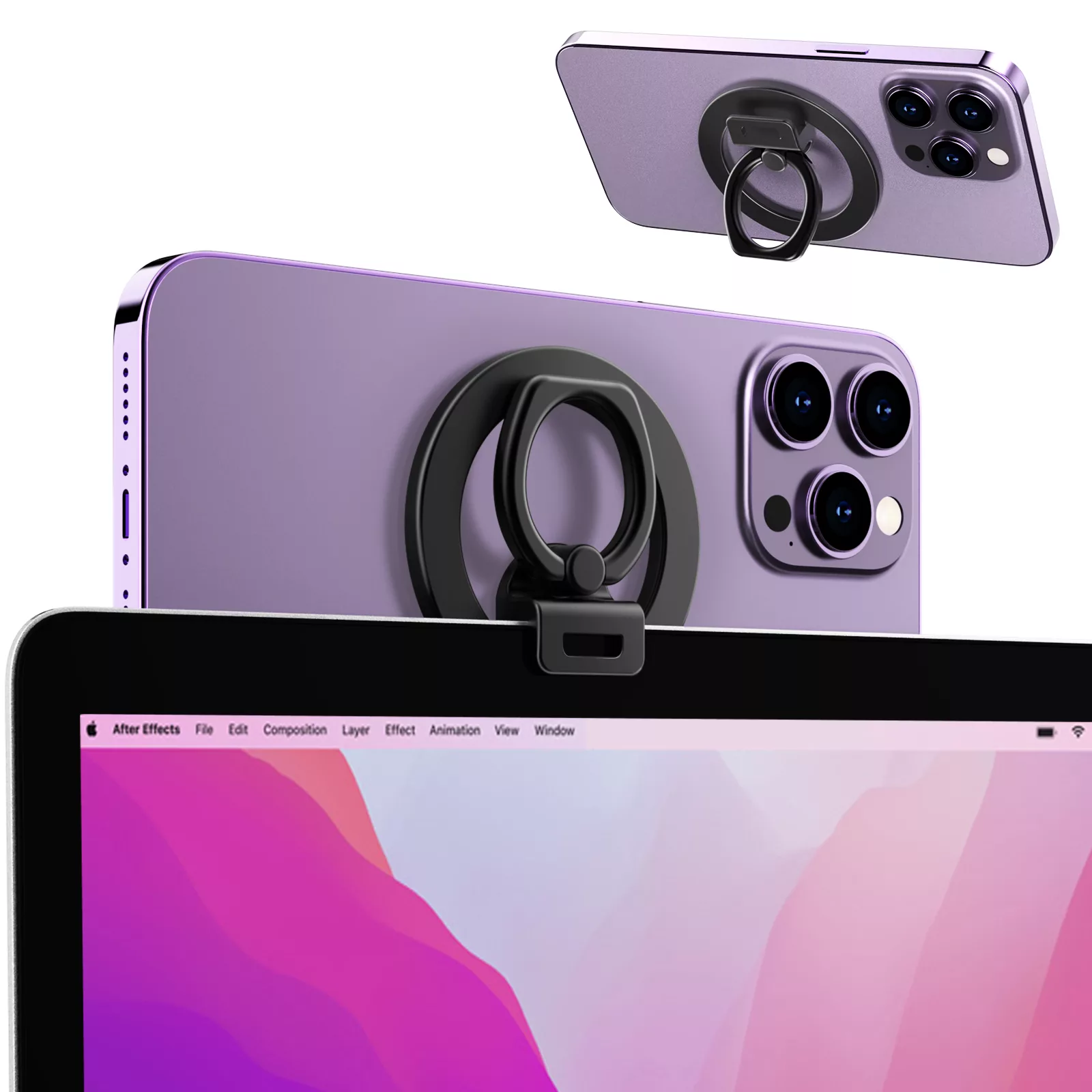 حلقه نگهدارنده گوشی موبایل آها استایل مدل DD02