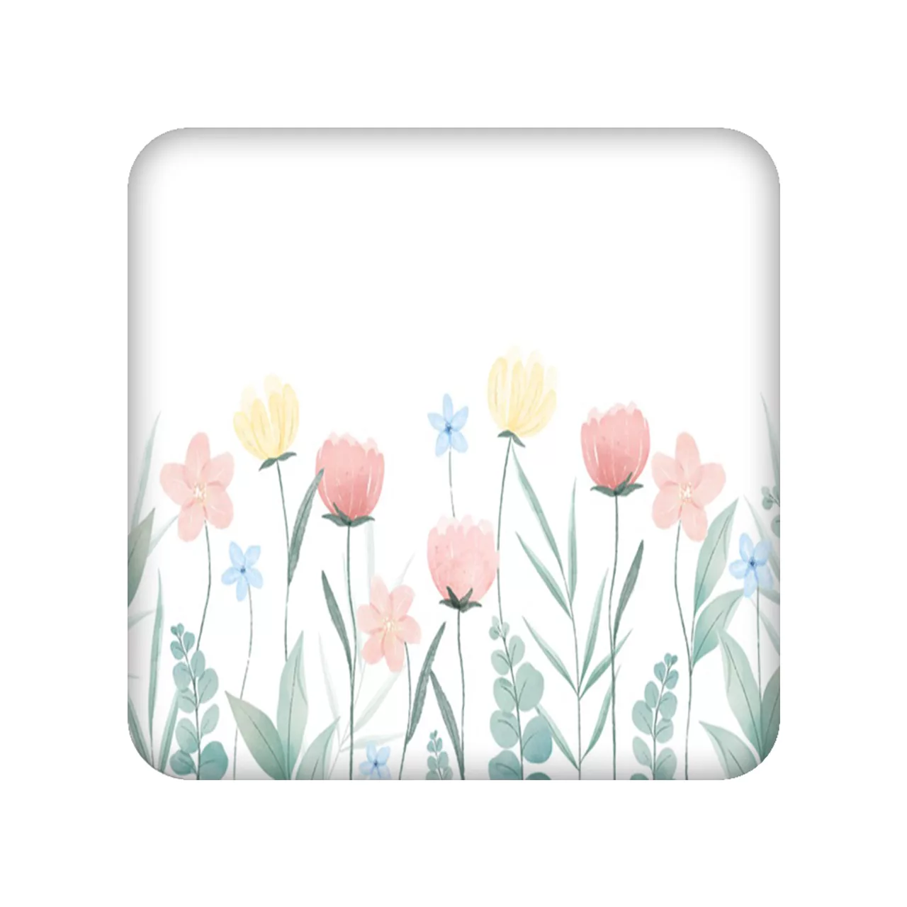 آینه جیبی مدل گل کد 1970