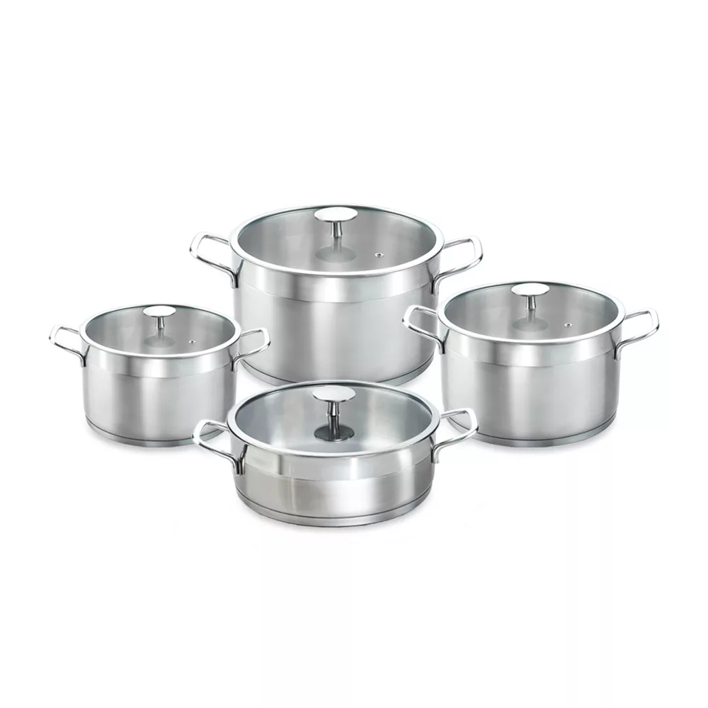 سرویس پخت و پز استیل 8 پارچه کاندید مدل دانته