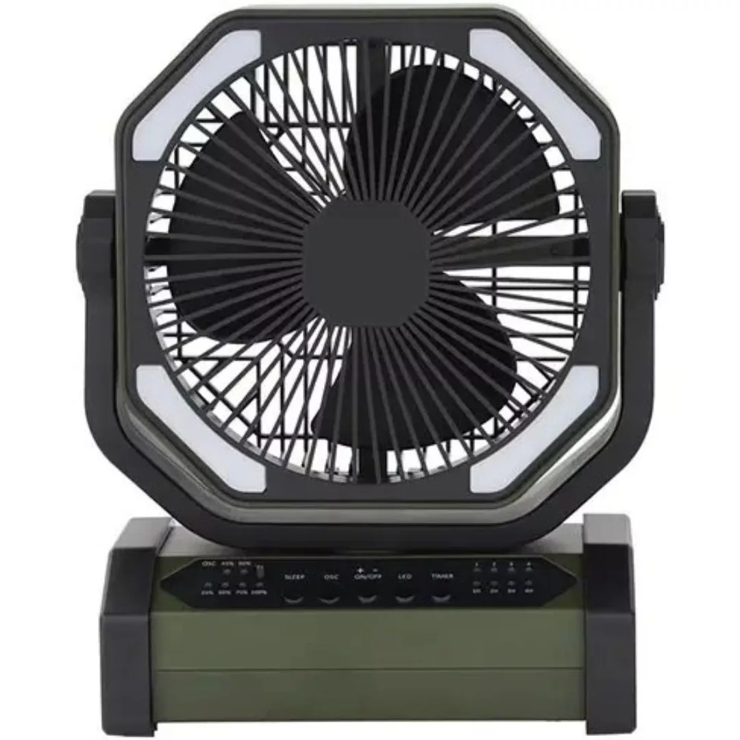 پنکه شارژی جی پاس مدل gf21220 ظرفیت 10000 میلی آمپر ساعت