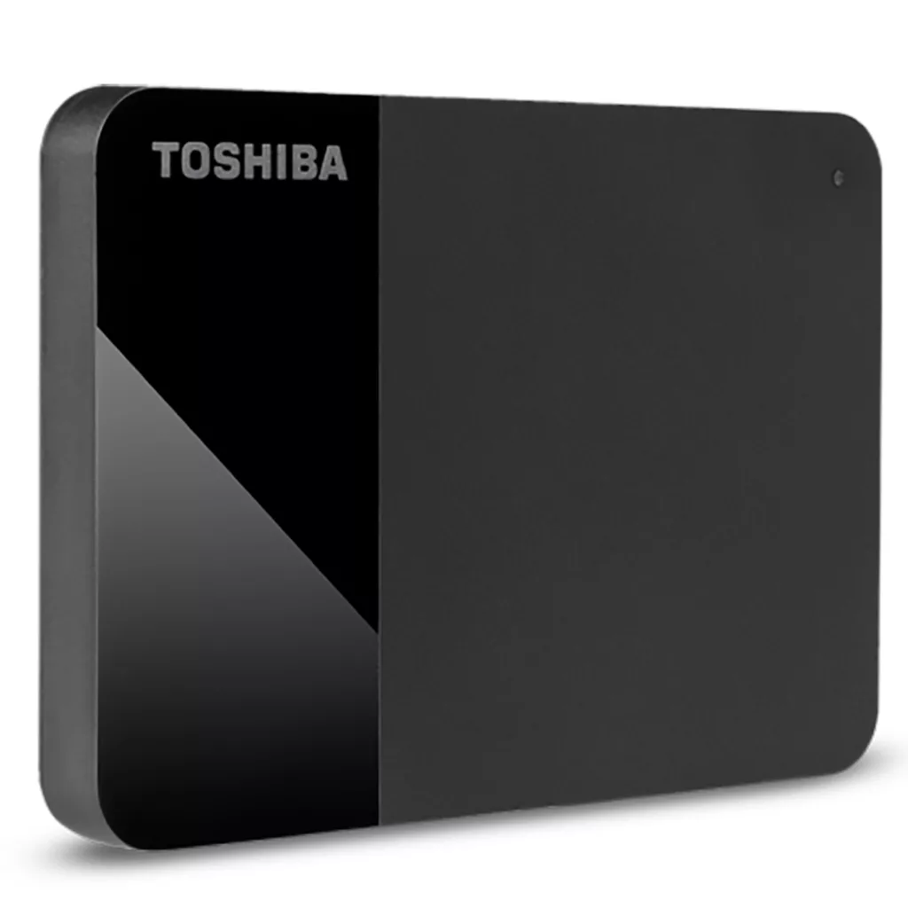 هارد اکسترنال توشیبا مدل Canvio Ready ظرفیت یک ترابایت دارای رابط USB Type-A 3.2