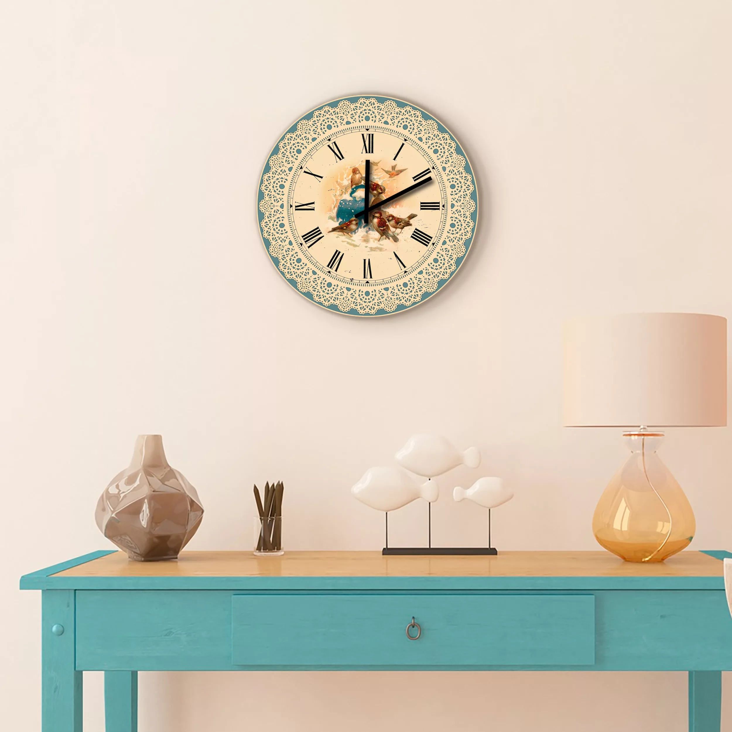 ساعت دیواری پرسناژ مدل C32 ساعت دیواری پرسناژ مدل C32