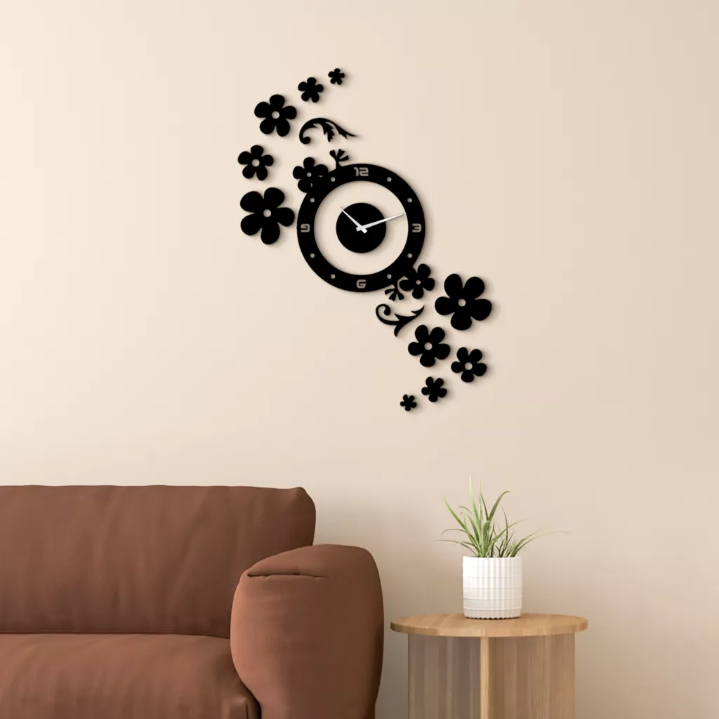 ساعت دیواری مدل یاسمین