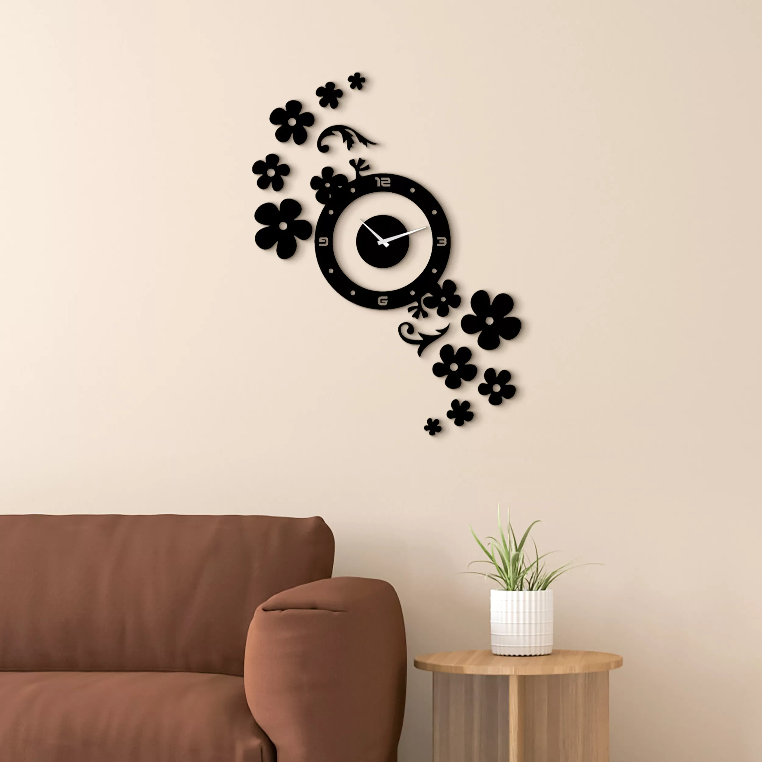 ساعت دیواری مدل یاسمین