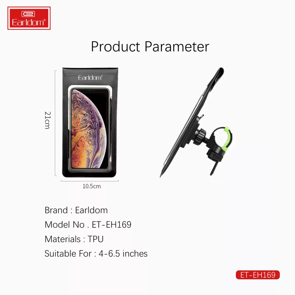 پایه نگهدارنده گوشی موبایل ارلدام مدل BICYCLE EH169