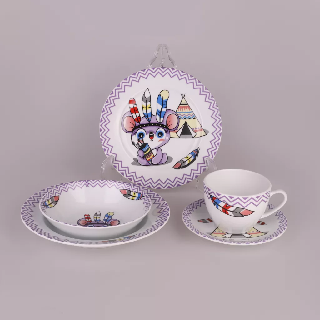 سرویس غذاخوری 5 پارچه افر مدل پیپر و پیکو ورژن 9